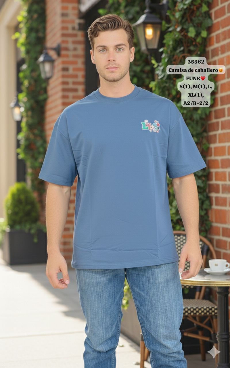 Camiseta Oversize FUNK – Estilo urbano con actitud