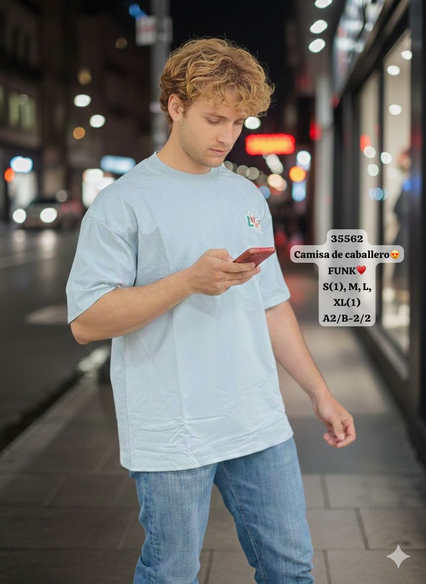 Camiseta Oversize FUNK – Estilo urbano con actitud