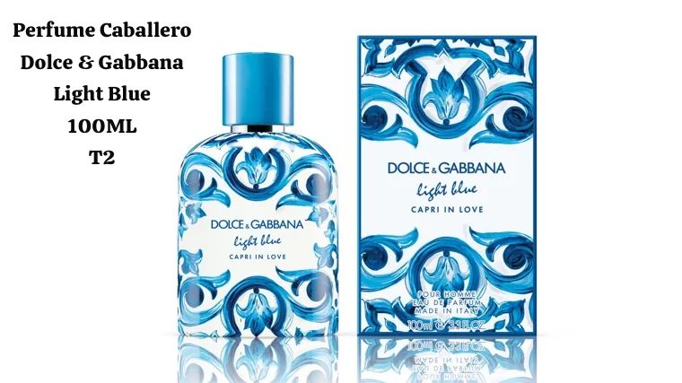Perfume Masculino Dolce & Gabbana Light Blue Capri In Love EDP 100ml