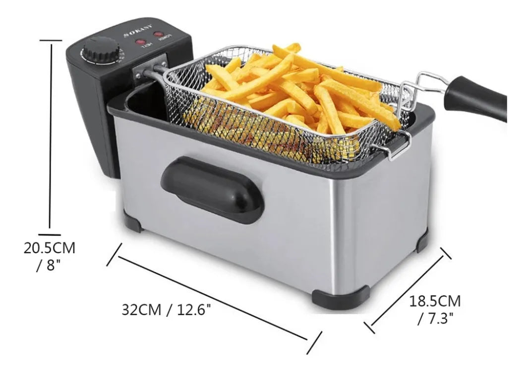 Máquina de Freír #SK-10075-110V - Sokany