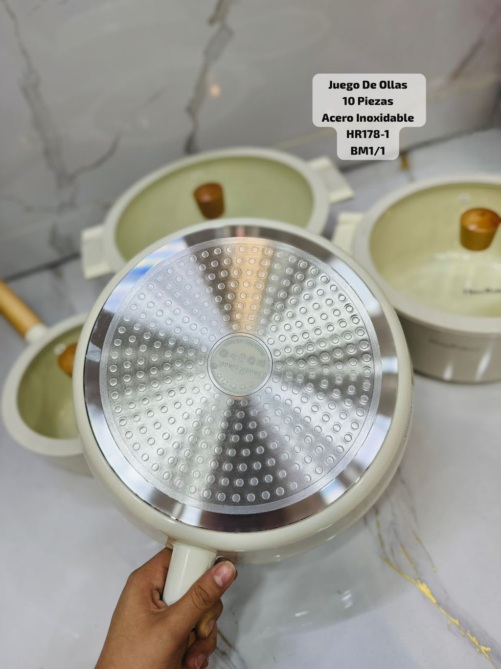 Set de Ollas Haus Roland® 10 Piezas HR178-1