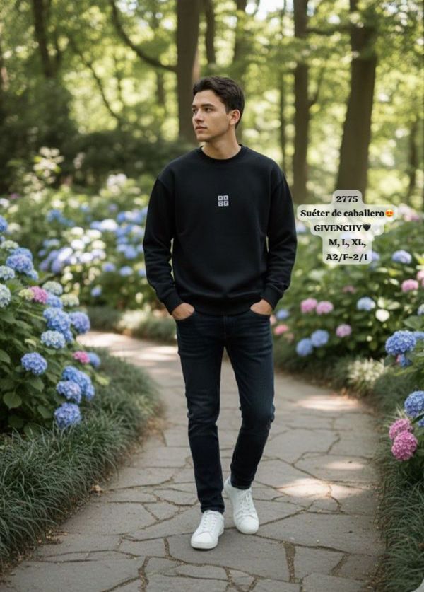 Suéter GIVENCHY con Logo 4G – Lujo y Comodidad Atemporal