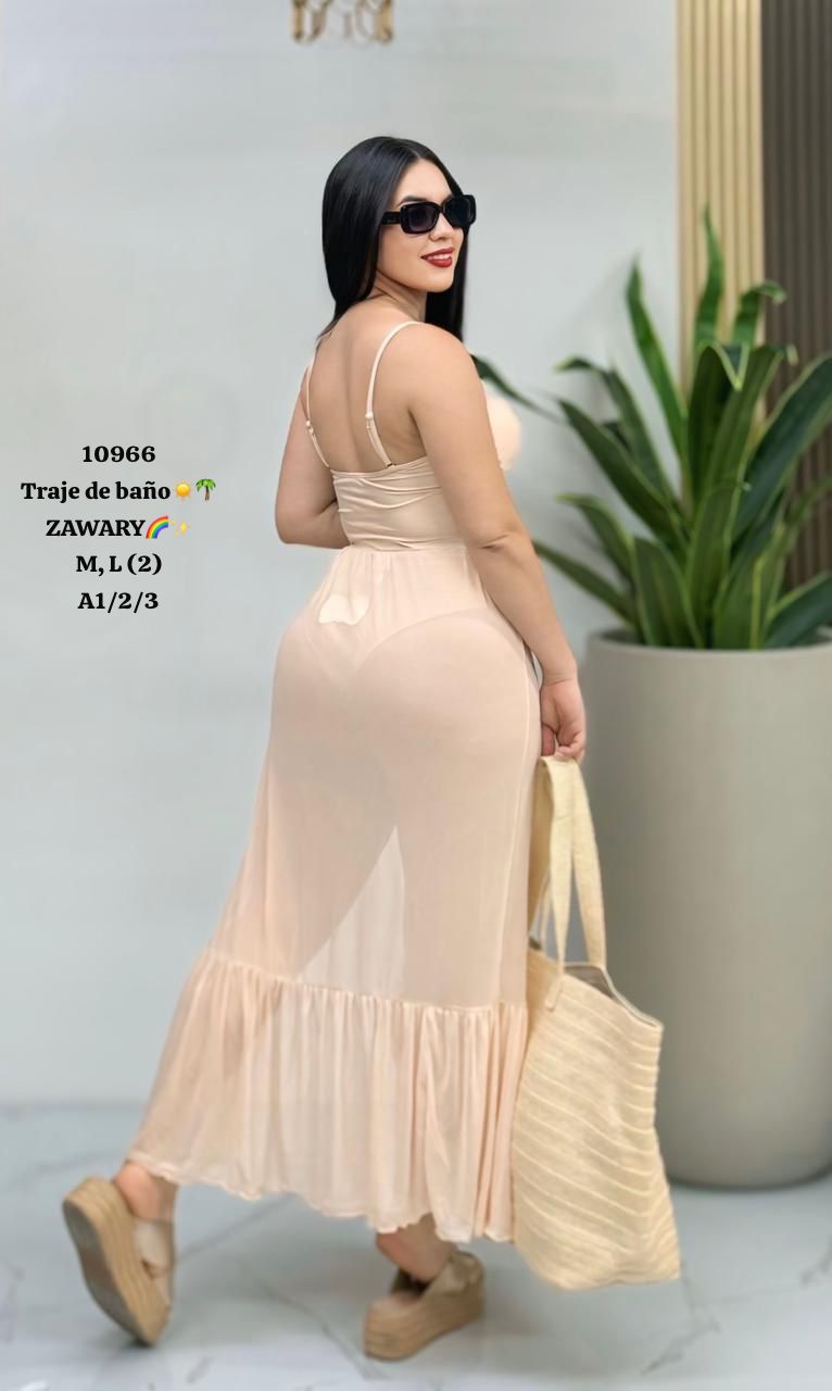 Conjunto de Traje de Baño ZAWARY® - Incluye Salida de Baño