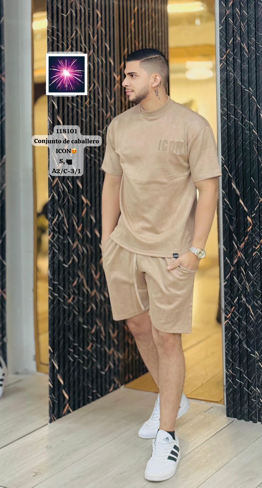 Conjunto de Camiseta y Short ICON – Comodidad y Estilo Urbano